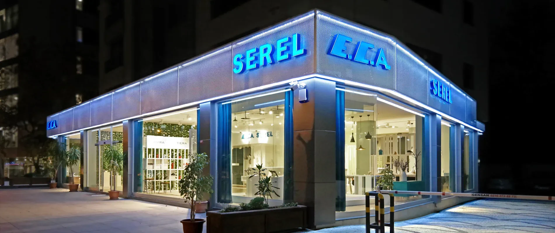 View of ECA Serel Aksimum Store in Istanbul, Türkiye
