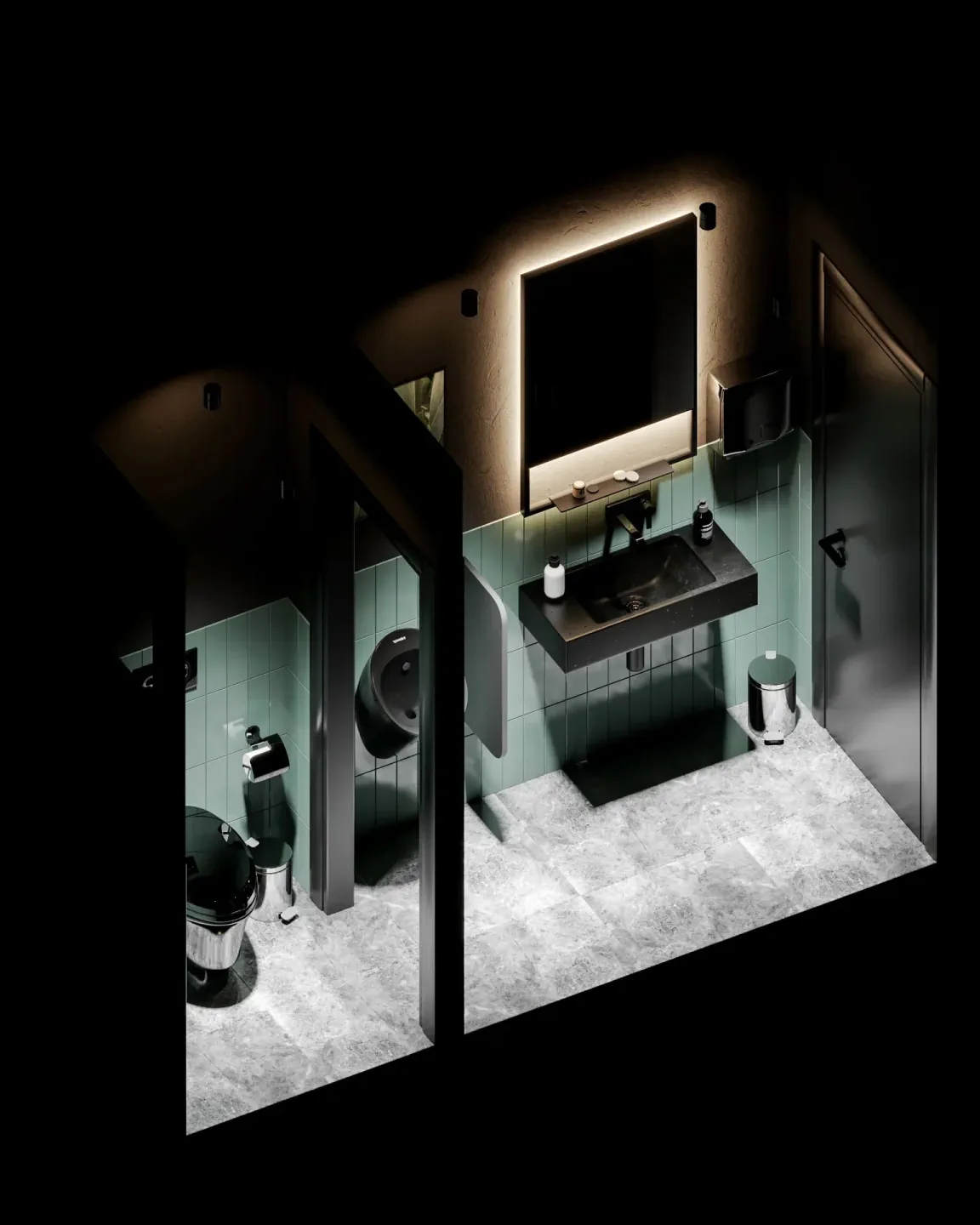 Mobile Trade retail interior in Hamburg
