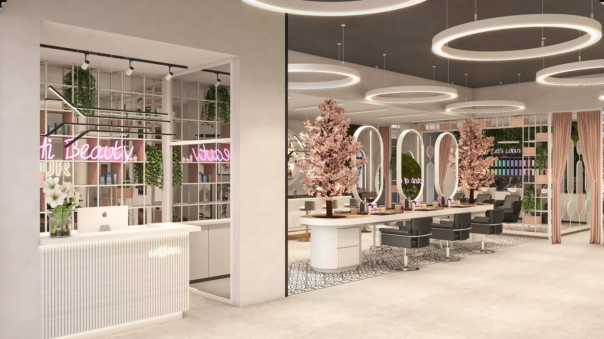 View of SRC Coiffeur Düsseldorf in Düsseldorf, Germany